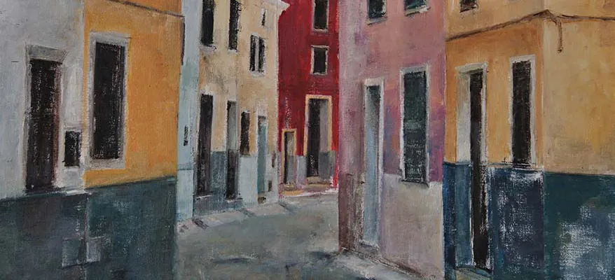 Ciutadella, óleo de Laura Pérez