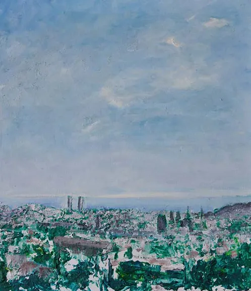 BCN, óleo de Laura Pérez