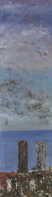 Torres, óleo de Laura Pérez